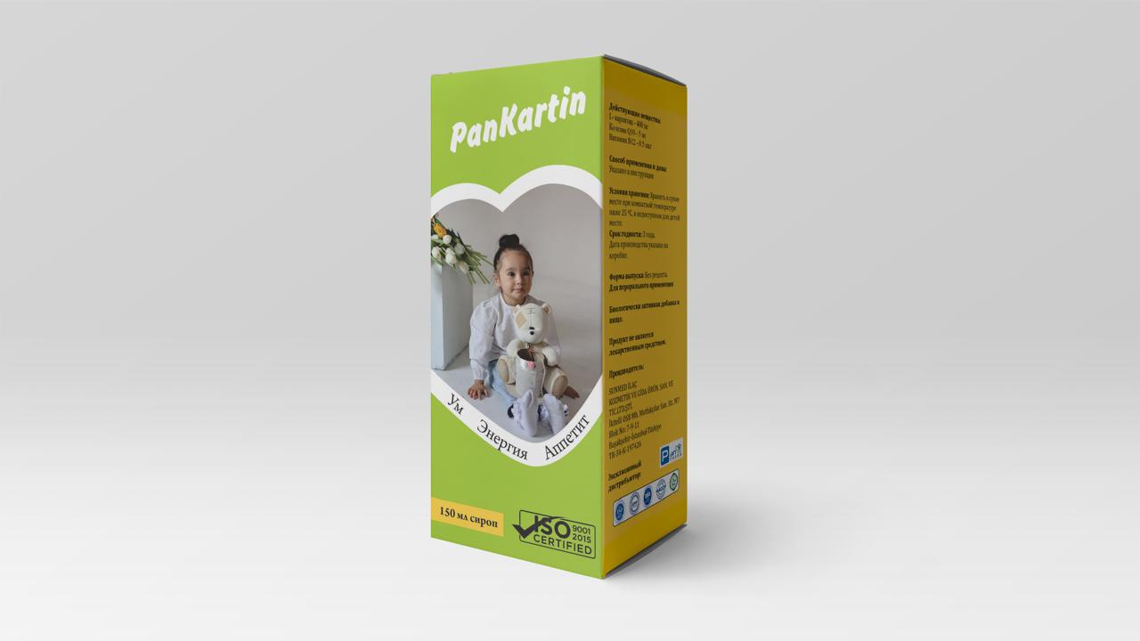 Упаковка PanKartin — сироп 150 мл