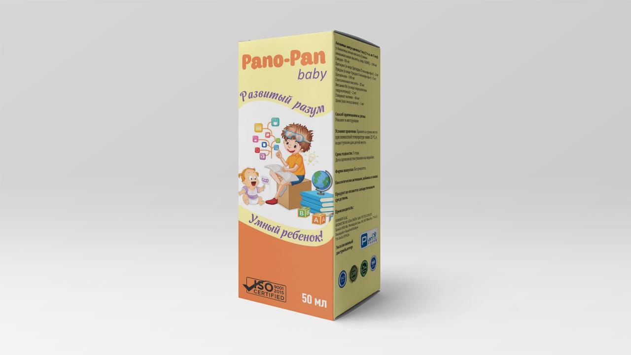 Упаковка Pano-Pan baby — капли 50 мл